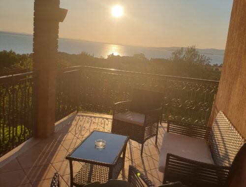 Una terrazza sul Lago Trasimeno